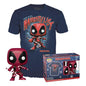Funko Pop! & Tee Marvel Deadpool (400) Deadpool Vinyl Figure Funko+T-Shirt
