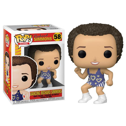 Funko Pop Icons - Richard Simmons (58) Dancing Richard Simmons Vinyl Figure 9Cm