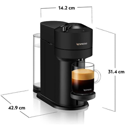 DELONGHI KAFFEEMASCHINE NESPRESSO VERTUO NEXT Kaffeemaschine XN910N10 SCHWARZ