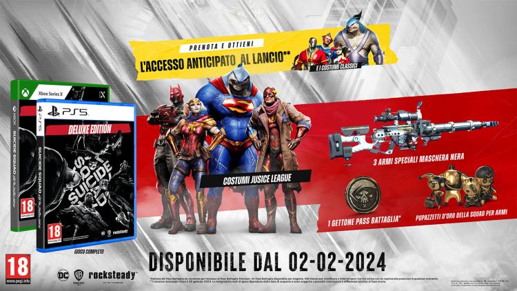 Suicide Squad Kill The Justice League Deluxe Edition PS5 Spiel Deutsch Playstation 5