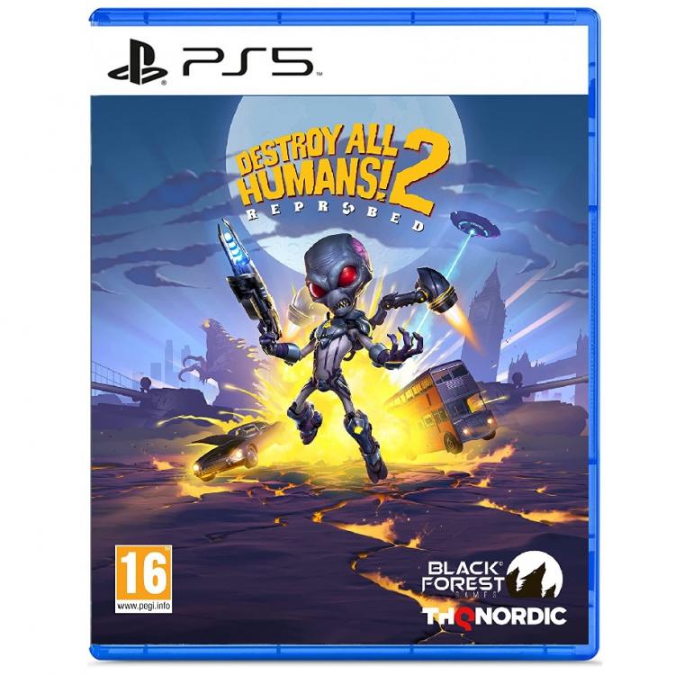 DESTROY ALL HUMANS 2 REPROBED PS5 GIOCO ITALIANO NUOVO ALIENI PLAYSTATION 5 PAL