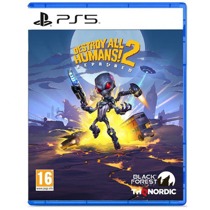 DESTROY ALL HUMANS 2 REPROBED PS5 GIOCO ITALIANO NUOVO ALIENI PLAYSTATION 5 PAL