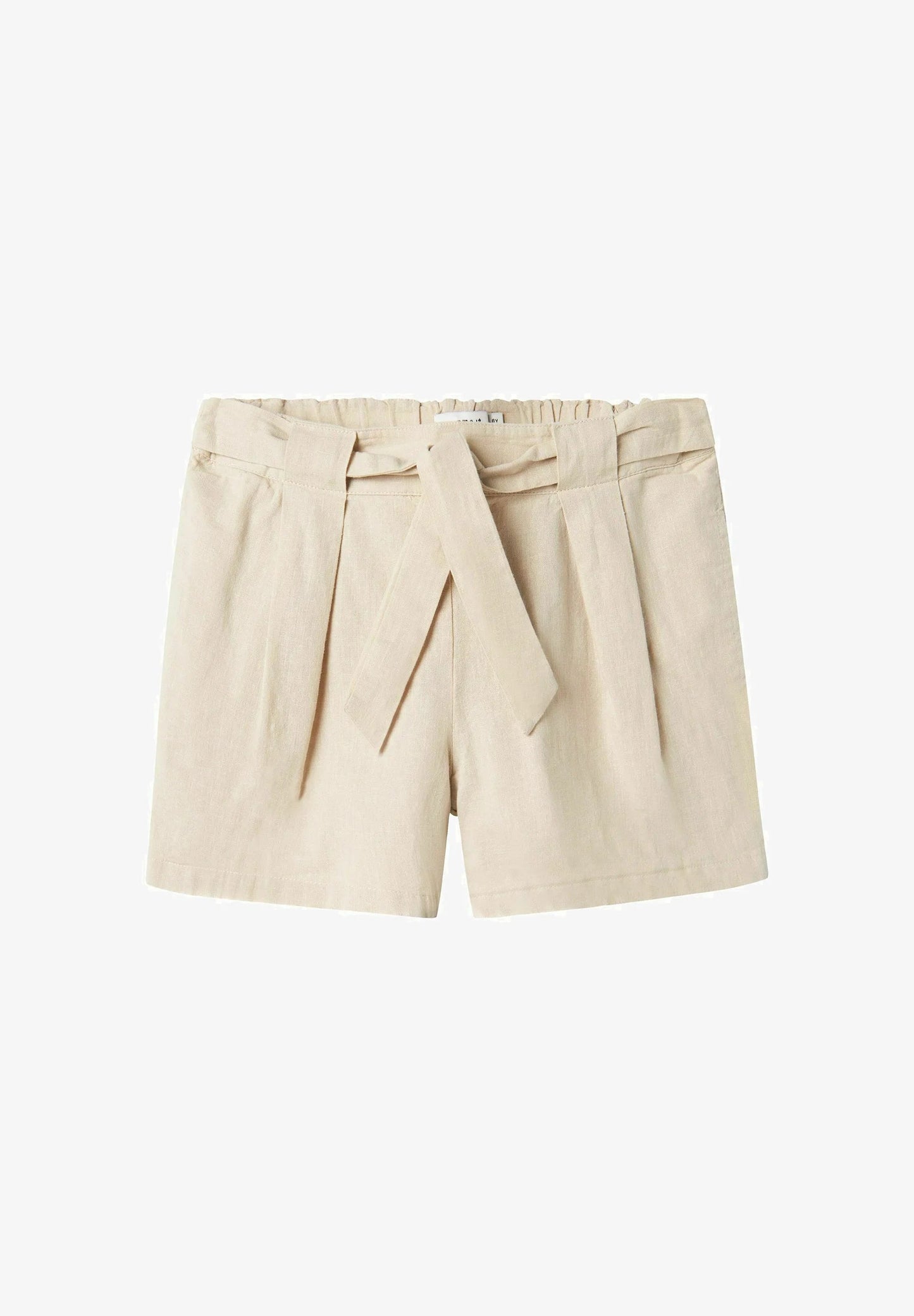name it Pantaloncino Casual Bimba NMFFALINNEN 13240516 Beige | 2-7 Anni