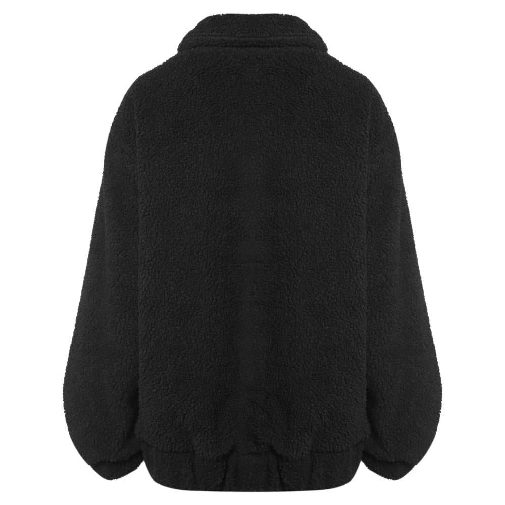 Giubbotto soft donna in cotone e lana