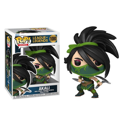 Funko Pop! Games League Of Legends – (1080) Akali – Vinyl-Sammelfigur 9cm