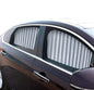 4-Piece Magnetic Car Sun Shade Kit for Front and Rear Windows - UV Protection - Grey