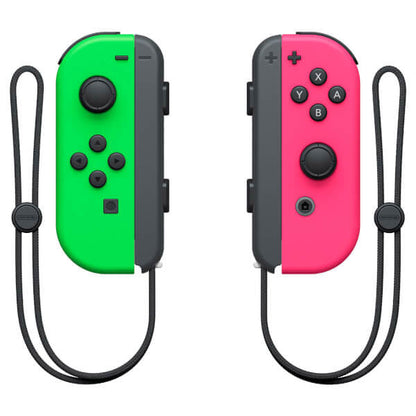 Joy-Con Coppia Controller Nintendo Switch Verde Rosa Pad Joystick Ufficiale Neon