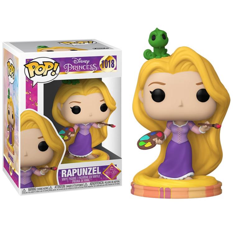 Funko Pop! Disney Princess - (1018) Rapunzel W / Pascal Figur Rapunzel 9cm