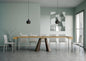Extendable Console Table Diamante Orso with Iron Frame