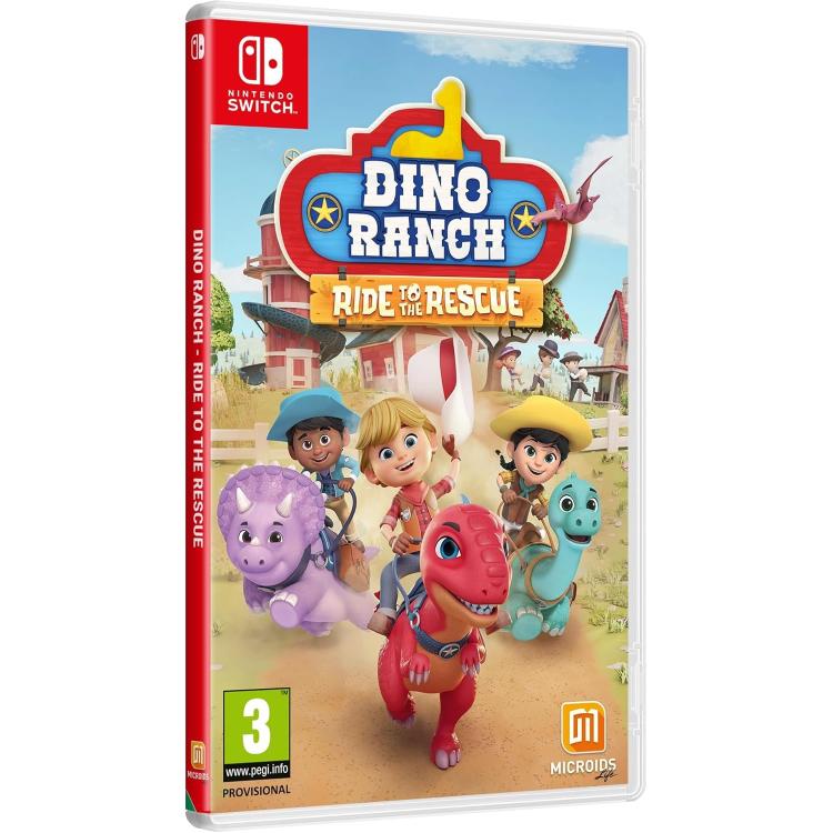 Dino Ranch Ride To The Rescue Nintendo Switch Videospiel Eu Italienische physische Version
