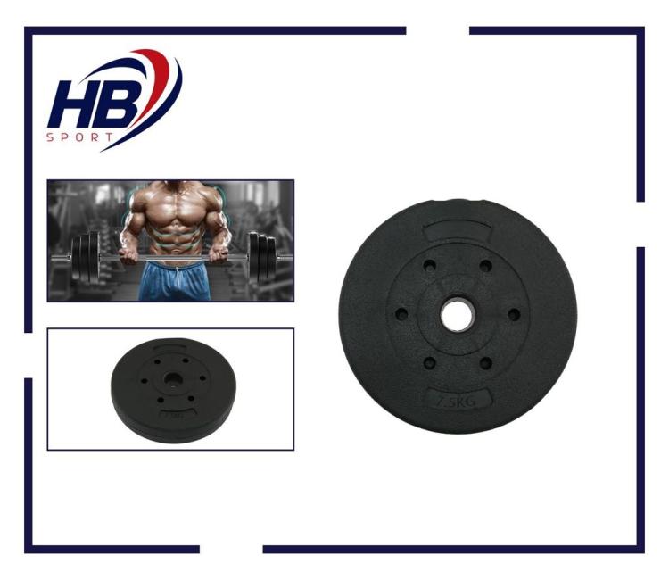 PAAR HANTELSCHEIBEN GEWICHTSSET HANTEL Ø 30mm AUS ABS FITNESS 2x 2.5KG =5KG