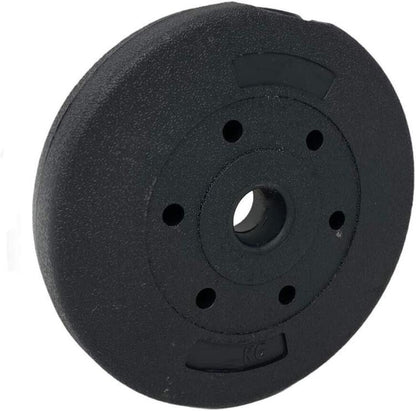 Hantelscheiben-Paar, Scheiben Ø 30mm, ABS, Fitnessstudio, 2x 7,5kg = 15kg