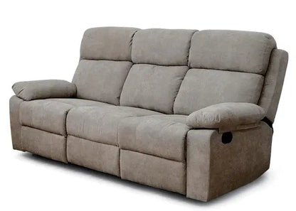 3-Sitzer-Sofa Tortora Relax Pegaso mit Relaxfunktion