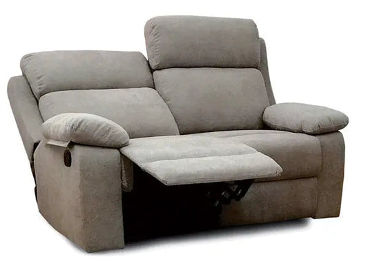 Divano 3 posti Tortora Relax Pegaso con Funzione Recliner