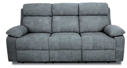 3-Sitzer Relaxsofa Pegaso Grau mit Relaxfunktion