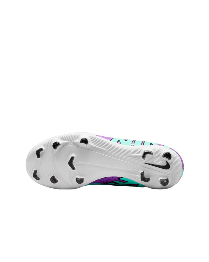 Nike scarpa da calcio da bambino e ragazzo  Vapor 15 Club FG/MG DJ5958-300 turchese fucsia nero