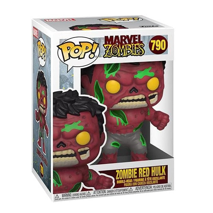 Funko Pop! Marvel Zombies - Red Hulk - (790) Pop Vinyl Figur 9cm