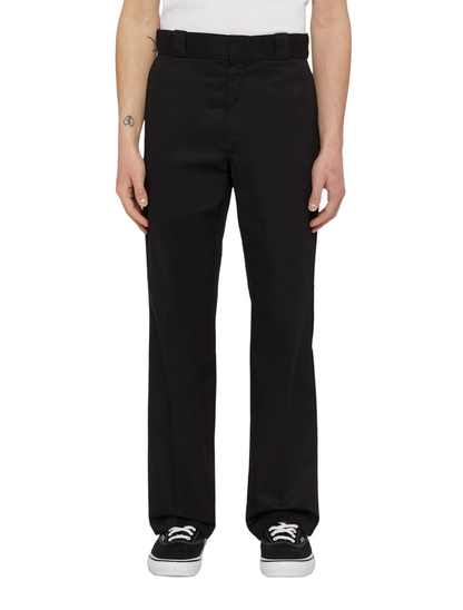 Dickies Pantalone casual unisex a gamba dritta Original 874 nero