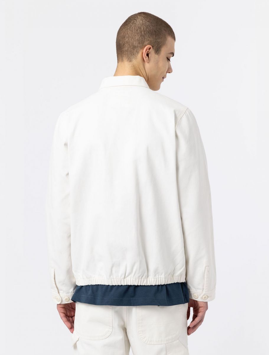 Dickies giubbino da uomo Duck canvas DK0A4XMPC431 bianco latte