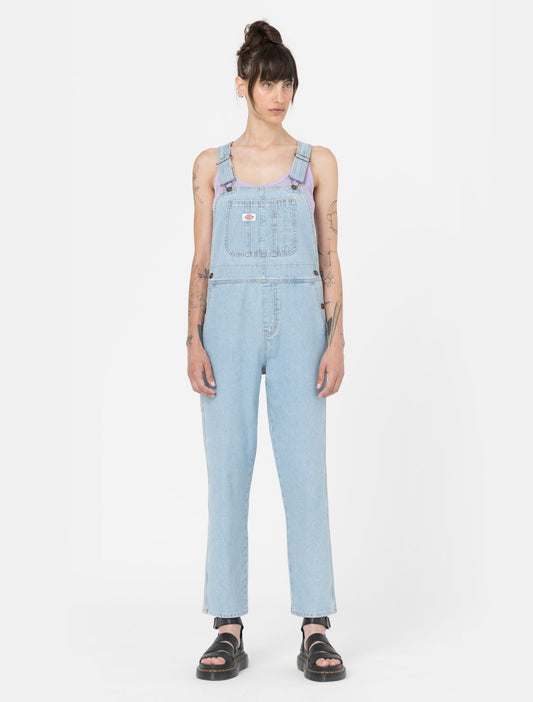 Dickies Salopette da donna Classic Denim Bib DK0A4XYCC151 blu vintage