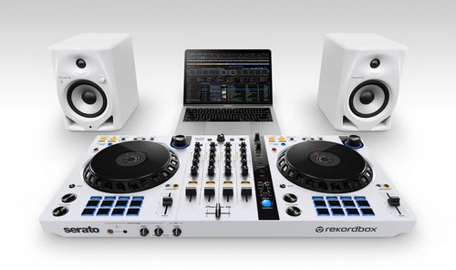 Monitor da studio Pioneer DJ DM-50D-BT-W con Bluetooth – bianchi