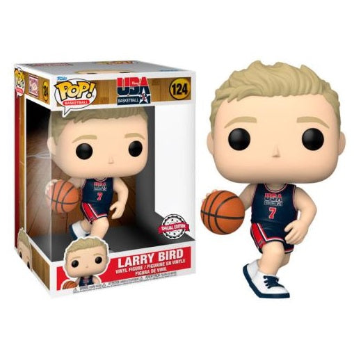 Funko Pop! Basketball USA – (124) Larry Bird Special Edition Vinylfigur 25cm