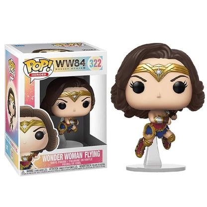Funko Pop! DC Heroes WW1984 (322) Wonder Woman Flying - Vinyl-Statue 9cm