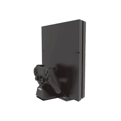 Supporto Verticale Per Ps4 Slim/Pro + Base Ricarica Joypad Controller Stand Dock