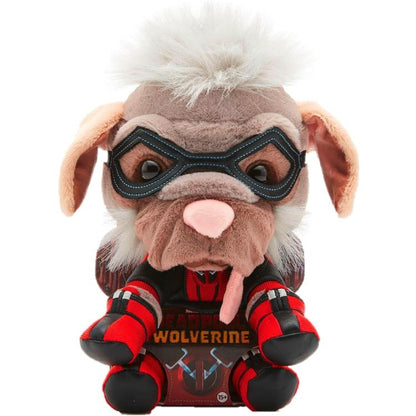 Marvel: Plüschtier Deadpool Wolverine (Dogpool) Plüsch Offizielles Disney Stofftier 25cm