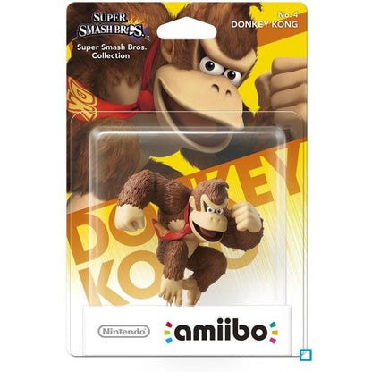 AMIIBO NINTENDO SUPER SMASH BROS COLLECTION DONKEY KONG(NO.4) FIGURE MARIO BROS