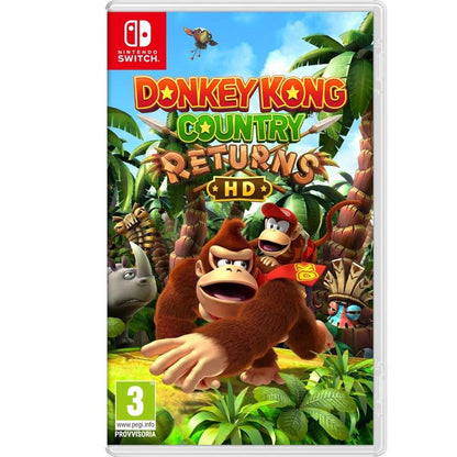 Donkey Kong Country Returns HD Nintendo Switch Videospiel PAL Ita Neues Spiel