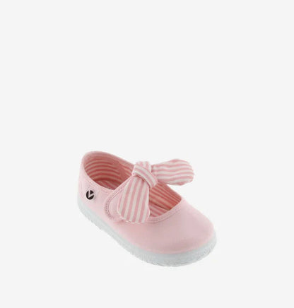 Victoria OJALÁ TELA & FIOCCO RIGHE
Ballerine in tela per bambini 105110 rosa