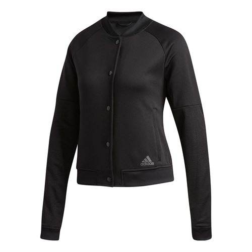 Adidas Felpa da donna con bottoni DQ2888 nero