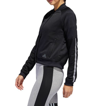 Adidas Felpa da donna con bottoni DQ2888 nero