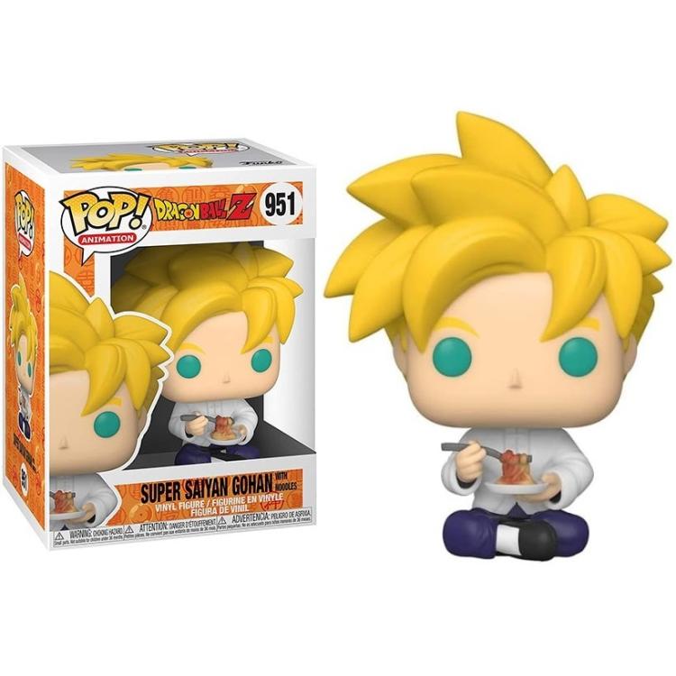 Funko Pop! Animation Dragon Ball Z – (951) Super Saiyan Gohan mit Nudeln Figur