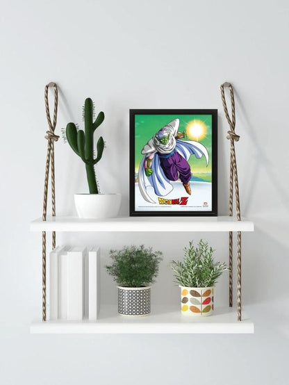 Pyramid - Dragon Ball Z - Piccolo Jr. 3D Lentikular Poster Gerahmt