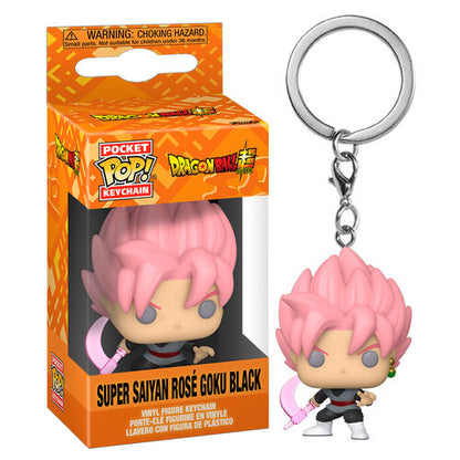 Funko Pop! Dragon Ball Super – Super Saiyajin Rosé Goku Black Vinyl – Schlüsselanhänger