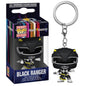Funko Pop! Keychain TV Power Rangers 30th (Black Ranger) Vinyl Keychain 4cm