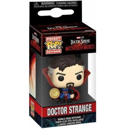 Funko Pop! Pocket Keychain Dr Strange 2 - Doctor Strange Vinyl Schlüsselanhänger 4cm
