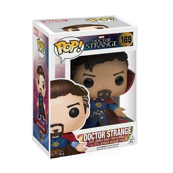 Funko Pop! Marvel Studios Dr. Strange – Doctor Strange (169) Wackelkopf-Figur