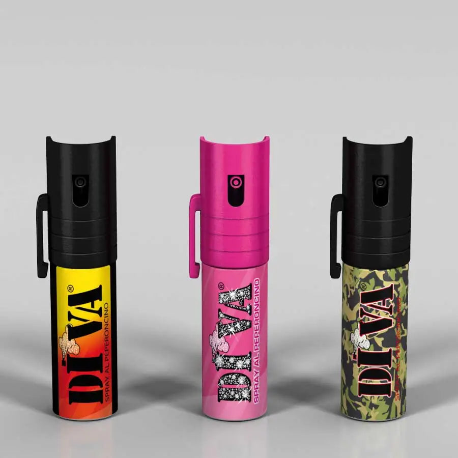 Pfefferspray 15ml Persönliche Abwehr Diva Base - Taschenspraydose
