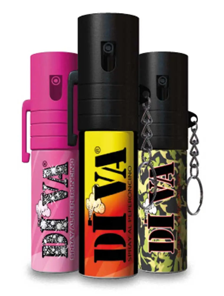 Spray al Peperoncino 15ml Difesa Personale Diva Top - Bomboletta Tascabile
