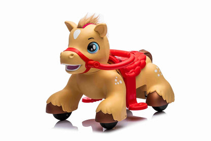 Pony Elektrofahrzeug für Kinder 12 V – Braun