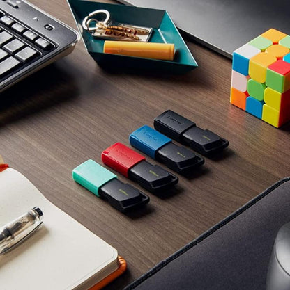 Kingston Dtxm/128Gb Usb 3.2 Chiavetta Pendrive A Scomparsa Datatravel Exodia M