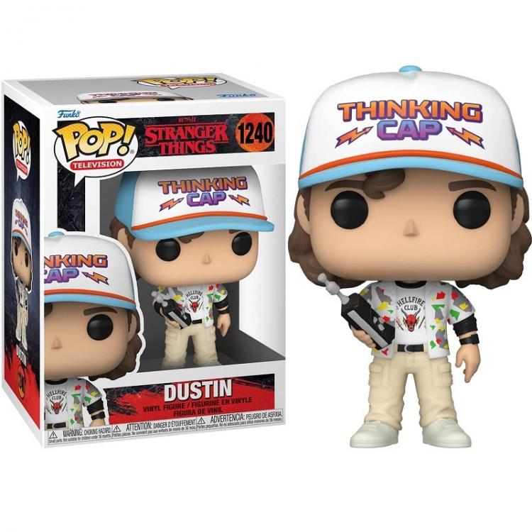 Funko Pop ! Television - Stranger Things S4 (1240) Dustin - Figure Vinyl 10 cm