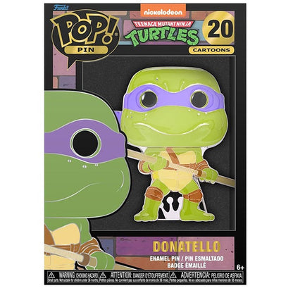 Funko Pop Pin! Teenage Mutant Ninja Turtles (20) Donatello Figur Tmnt 9cm