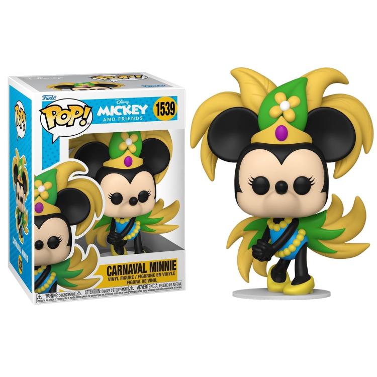 Funko Pop Disney Mickey & Friends (1539) Karneval Minnie Vinylfigur 9 cm