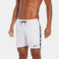 Nike Men's 5" Volley Shorts Swim Trunks White - NESSG555-100