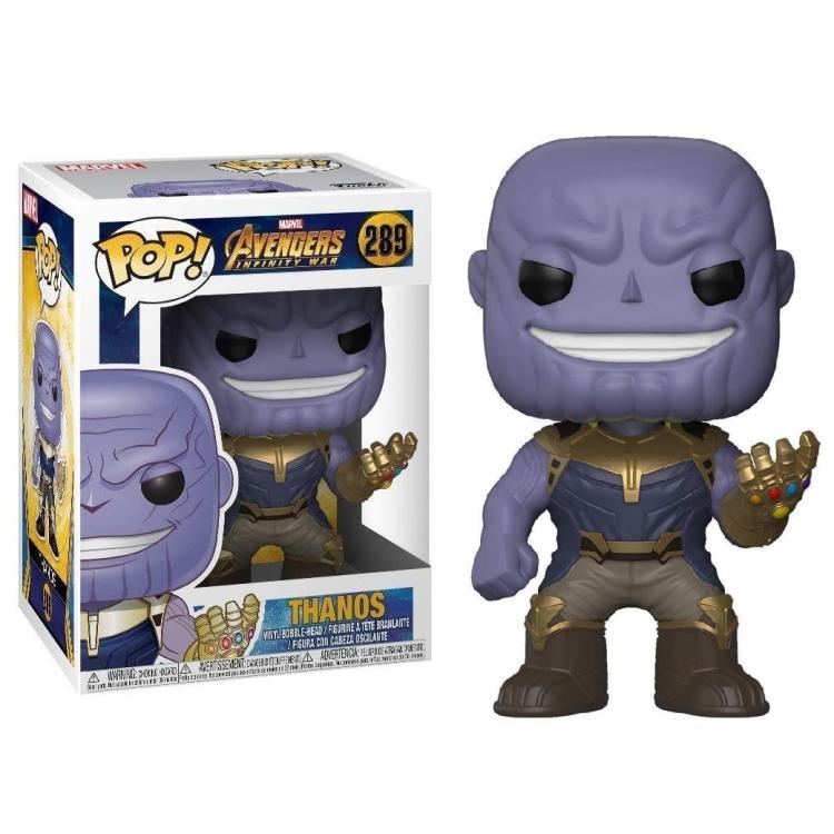 Funko Pop! Marvel Avengers Infinity War _ (289) Thanos Vinyl Bobble Figure 9Cm