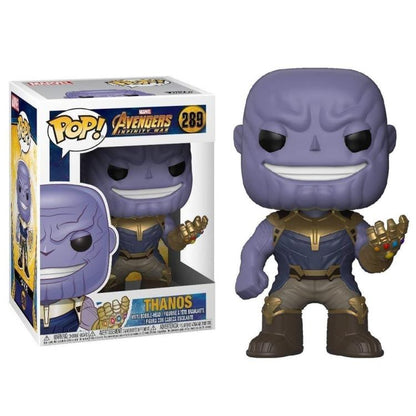 Funko Pop! Marvel Avengers Infinity War _ (289) Thanos Vinyl Bobble Figure 9Cm